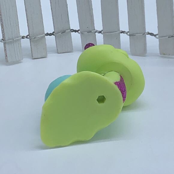 Littlest Pet Shop Blythe Vacation Neon Green Purple Sparkling Big Snail #2218 - Picture 4 of 4